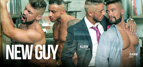 THE NEW GUY - Klein Kerr, Dann Grey - gay hd porn video. In ...