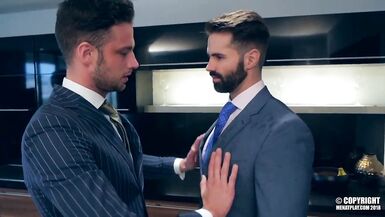 Dani Robles is back, and this week he’s squeezing his tight anus around Damon Heart’s cock