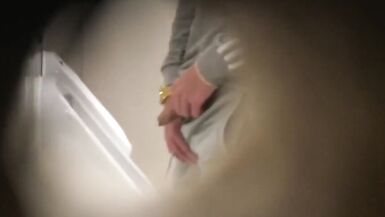 Urinal Spy UK Uncut Lads Pissing