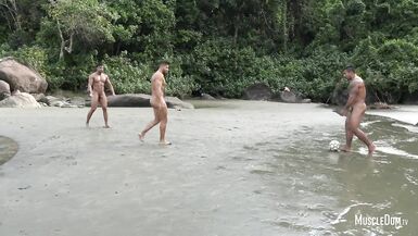 Stripped Athletic Football