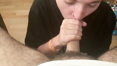 I suck a stranger who cum in my mouth