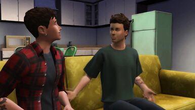 Sims 4 - Legal Age Teenager Homo Fuck with a Hetero Ally