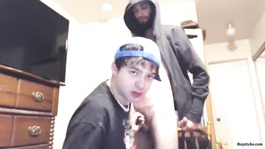 Paid stud to let me engulf him, rim him, and fuck me with a fake penis