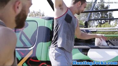 Masculine pecker rims booty in advance of anal pounding