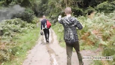 Drenched cum aperture after Russan hunk pumped n loaded in gay cruising area