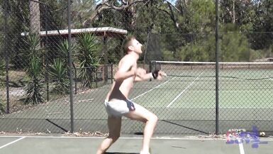 Nick Receives Completely Nude In Public In Australian and Shows Us What This Chabs Got