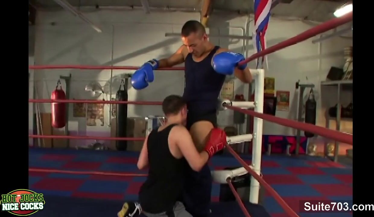 Gay boxing boyz having sex in the gym