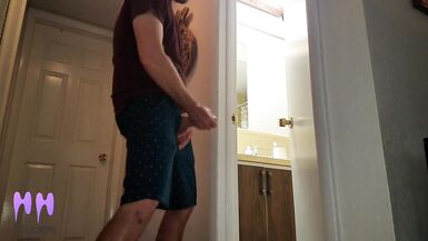 Sneaky Step Son Spies On Mommys Exposed Wet Crack - 5 image