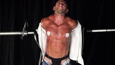 Gut Punching The Young Body Builder & Making Him A Sex Slave - Gay Bondage BDSM