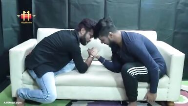 Enjoy a wild Indian adventure with a boy and his Indian girlfriend in bank - 1 image