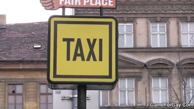 Gay game to seduce and fuck hetero taxi driver - 2 image