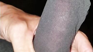 Gooey Nylon CD Cock Stroke