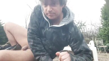 Dick Flash - Getting caught in public with your pants down! - Angry Member of Public Old Man shouts at a Young Naked Boy in a London Public Park!! - 3 image