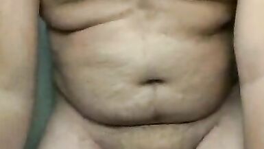 Jerking off in college dorm while roommate is gone