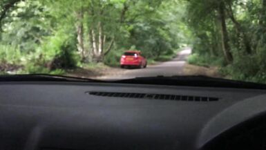 Out cruising and wanked off by a stranger in my car