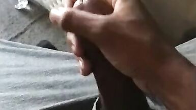 bbc stroking his cock and talking bitching until he comes - 7 image