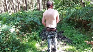 Strip and bare handjob in Forest French Webcam Exhib