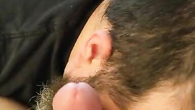 My friend stopped by recently for a bj - 4 image