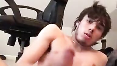 Tyler talks dirty and plays with his hole