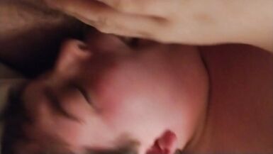 Chubby Boy Sucks Hairy Daddys Balls