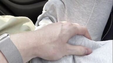 Giving my buddy a handjob on the highway while driving