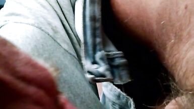 Trucker films me as he fucks my face and talks dirty. Homemade with cum in mouth finish. - 2 image