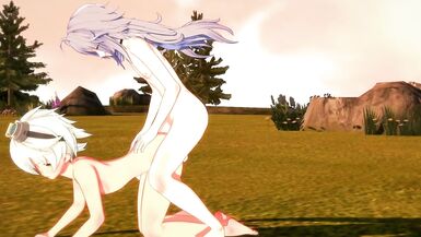 Genshin Etkisi Yaoi- Bennett X Razor Sert Seks [handjob, yalamak, oral seks ve becerdin] - Japon Asya Manga Anime Oyunu Porn Gay - 11 image