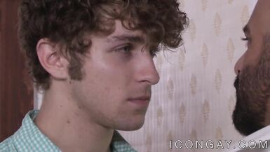 Bald hunky stepdad ass fucked by young jock stepson