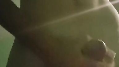 Cute Teen Plays with his Body and Moans while Jerking off and Cumming !!