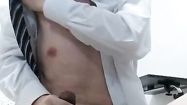 Eresu, suit fantasy and cum