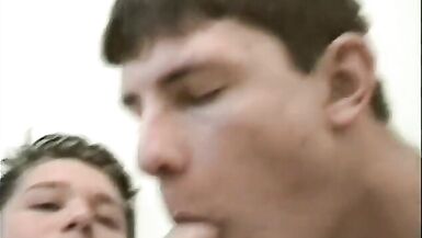 Cute guys from Hungary suck each other off before ass fuck