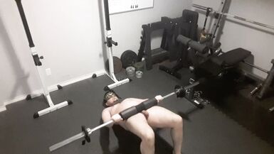 Fat Man Nude Workout 28 Legs