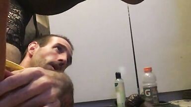 Sissy fag gets more slink dildo training