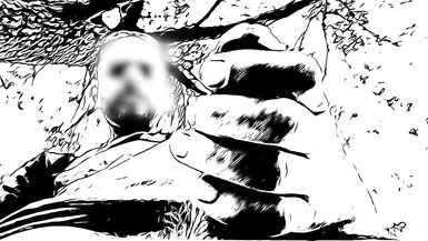 Uncut Cumshot in Slow Motion While on a Hike Outdoors - 10 image