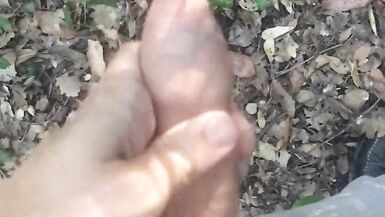 Masturbation Piss Ejac Foret - 5 image