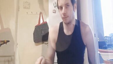 Gergely Molnar - Very sexy poses and having a shower - 2 image