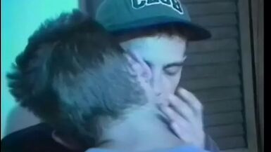 Two hot gay guys suck on each others long thick shafts