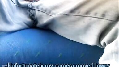 Train wank - Justanotherme84 masturbating on a train