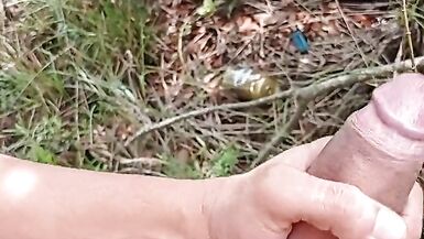 I WENT FOR A WALK IN THE FOREST, I GOT HOT AND WANTED TO MASTURBATE GOOD WITH MY BIG COCK CAMILO CAMPOS