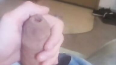 Daddy talks dirty and stokes his cock on you