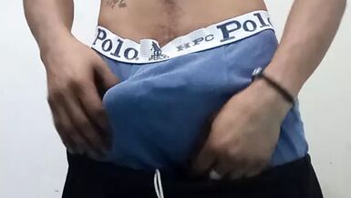 hey hello, I bring you a new video touching myself alone in my room until I spill milk from my rich cock