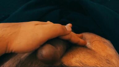 Guy Decided To Oiled Cock Massage and CUMMING After INTENSE Workout - Masturbation