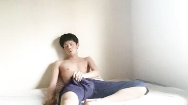 [Japanese Amateur Male] Sensitive Penis Training! Glans blame masturbation