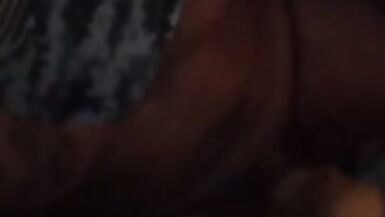 Muscle tattoo sissy in purple panties shaking thick ass and masturbating in gloryhole part 2 - 15 image