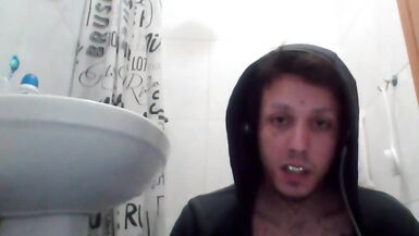 Now you see a star goth boy satanist model maurice from brazil - 2 image