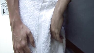 When he saw him lying naked - he just wanted to be blown by him to cum on him horny