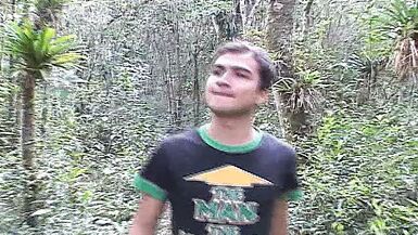 Inexperienced horny man eagerly waiting to be fucked hot by his friend