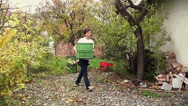 He fucks brother at the garden workers