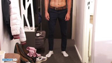 Handsome innocent neighbour serviced in spite of himself.