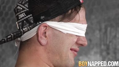 CBT sub stud gets his massive cock blown and jerked off